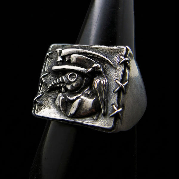 Plague Doctor signet ring