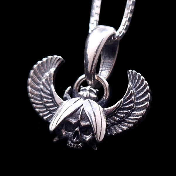 Skull Scarab pendant