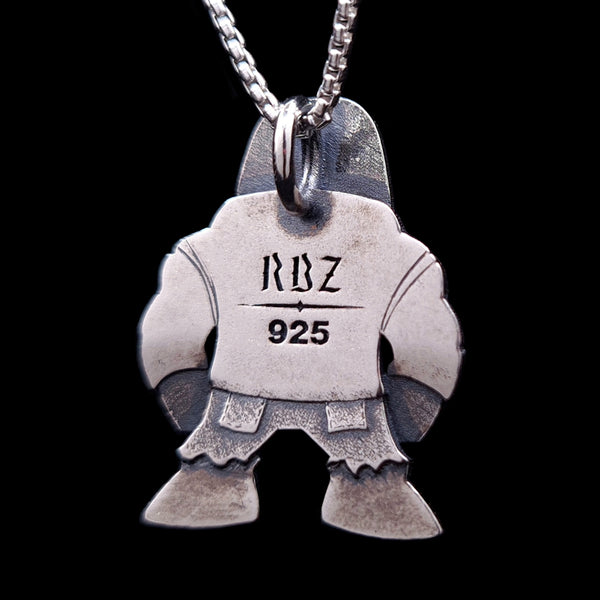 Golem of Prague pendant