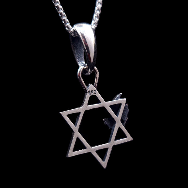 Bats Star of David pendant