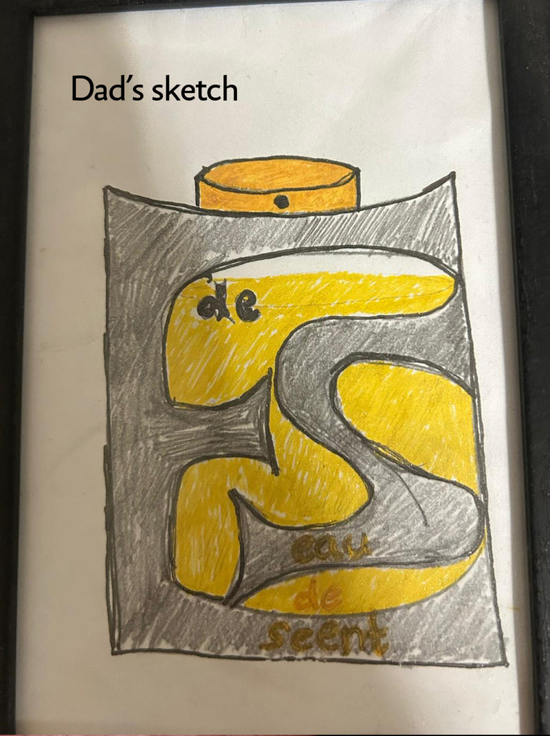 Dad's last sketch