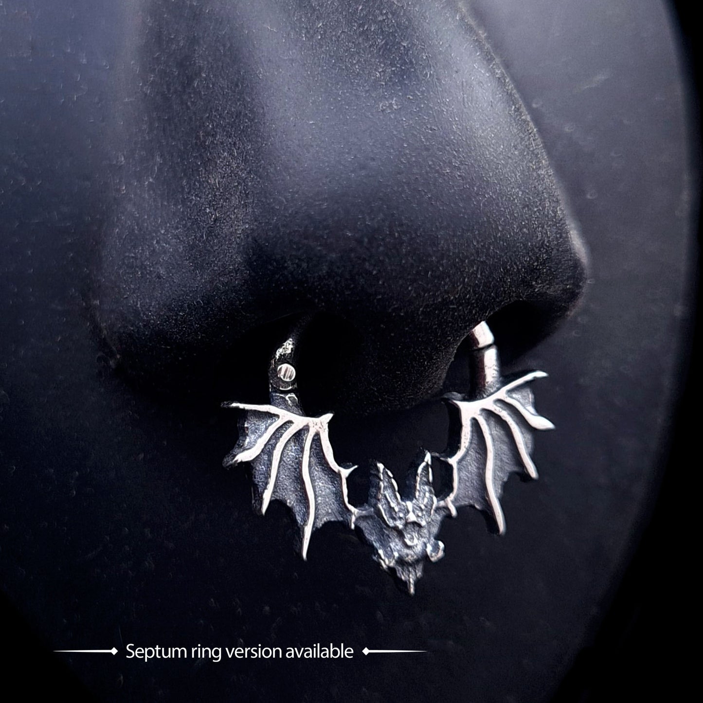 Glitched Bat pendant