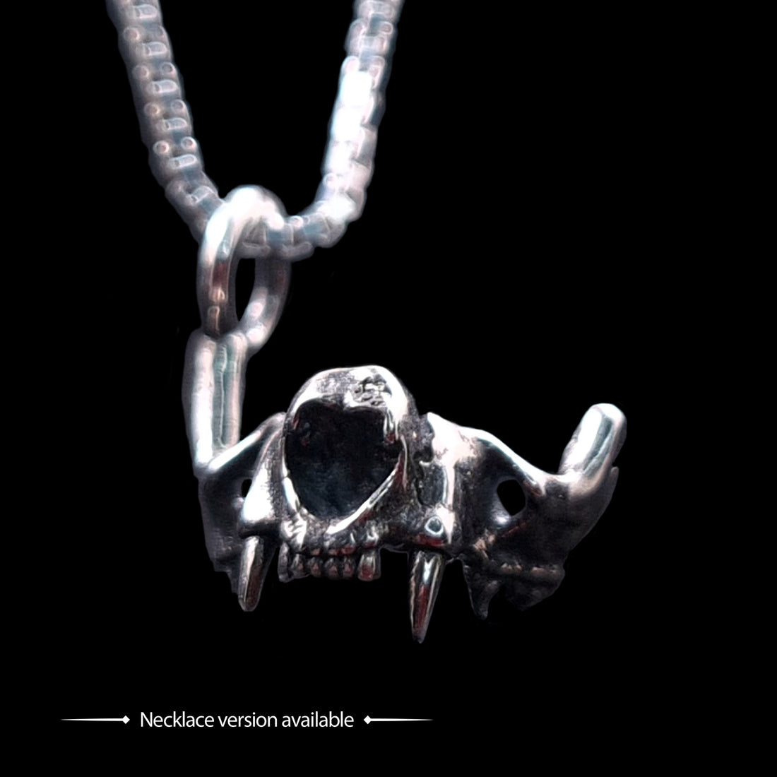 Cat Skull septum ring