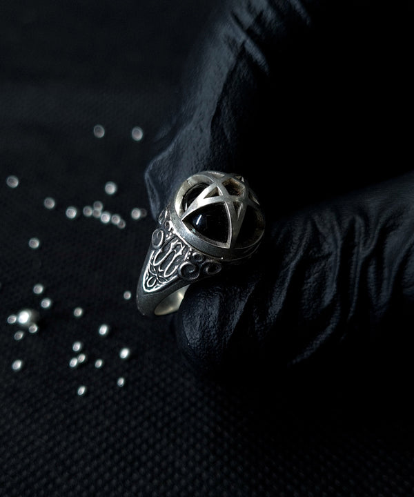 Onyx Pentagram Cage