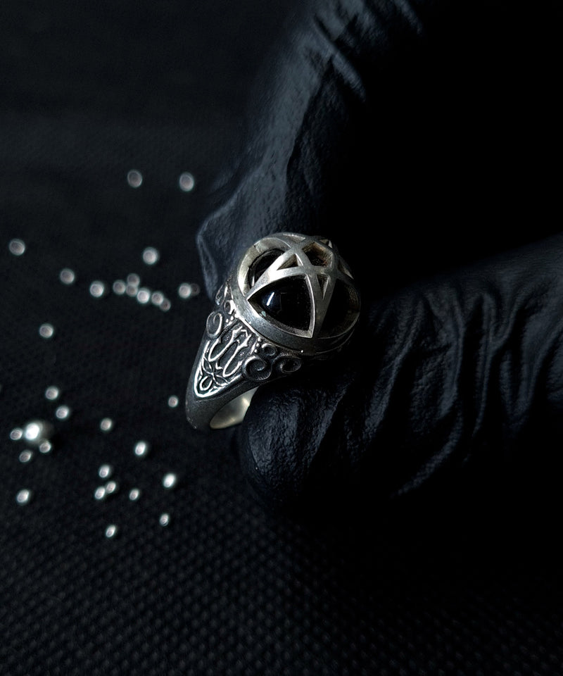 Onyx Pentagram Cage